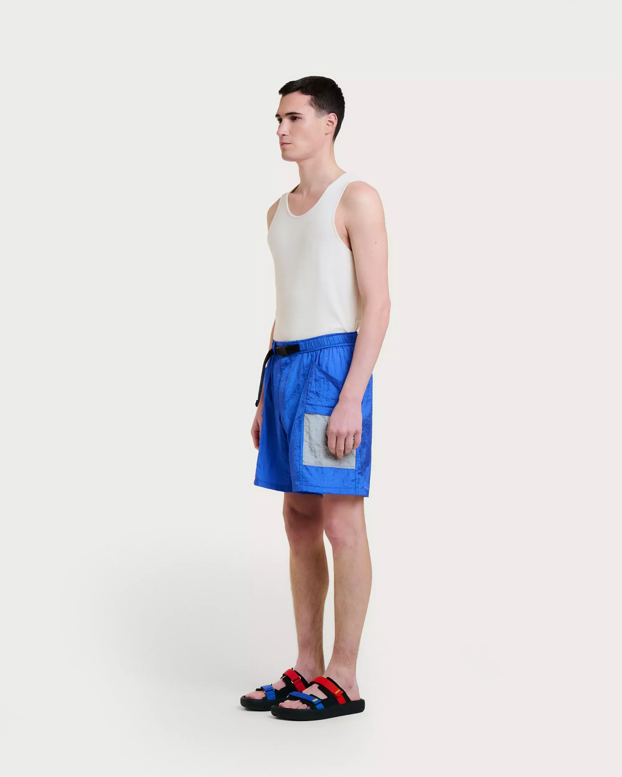 Homecore Blue Multi Trek Short Herren blau